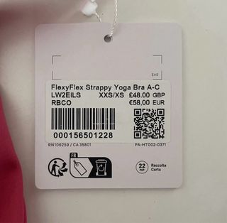 Top Lululemon Rosa Nuevo