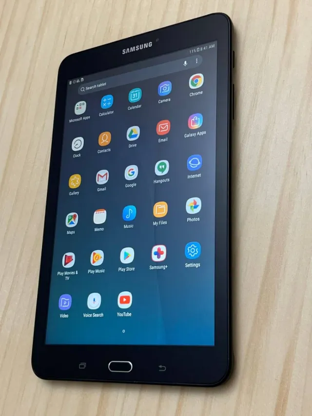 Samsung Galaxy Tab E 8 inch Negra wifi