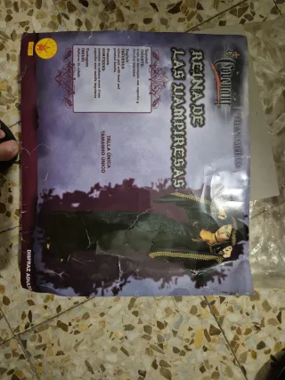 Disfraz Reina de las Vampiresas Talla Única Mujer
