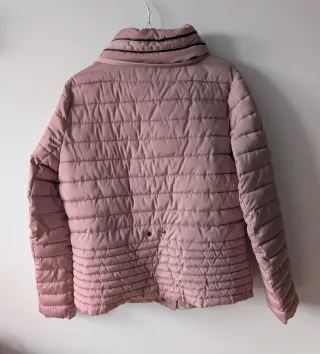 Chaqueta acolchada rosa