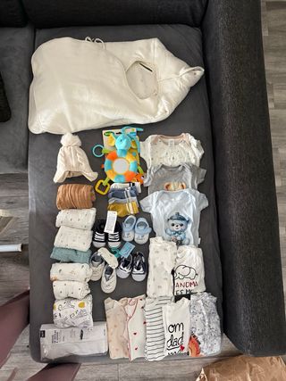 Lote Ropa y Pañales Bebé Nuevo