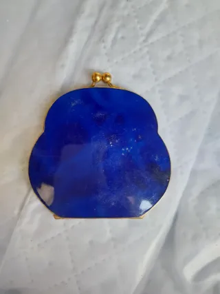 Specchietto portacipria Gucci blu