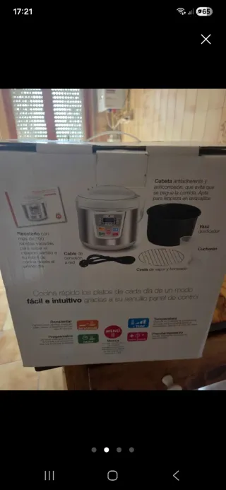 Robot de Cocina Inteligente Cookeromatic 5L