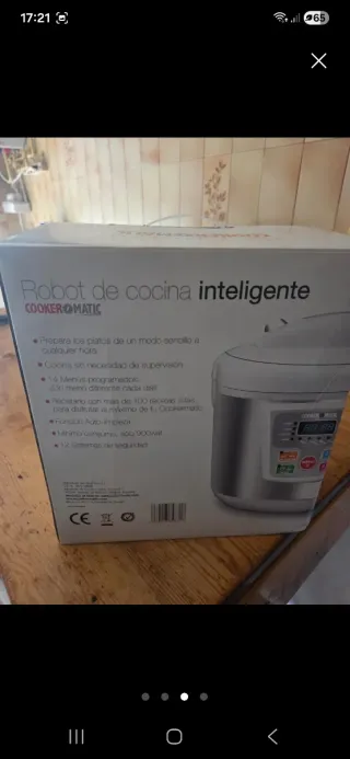 Robot de Cocina Inteligente Cookeromatic 5L