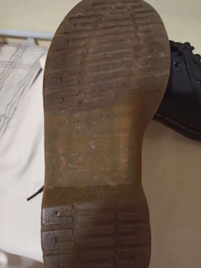 Dr. Martens Scarpe Donna Pelle Nere come nuove