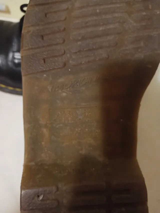 Dr. Martens Scarpe Donna Pelle Nere come nuove