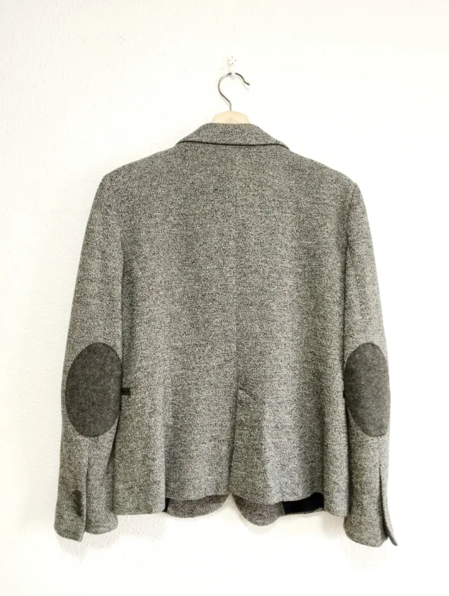 Blazer Zara Mujer Gris