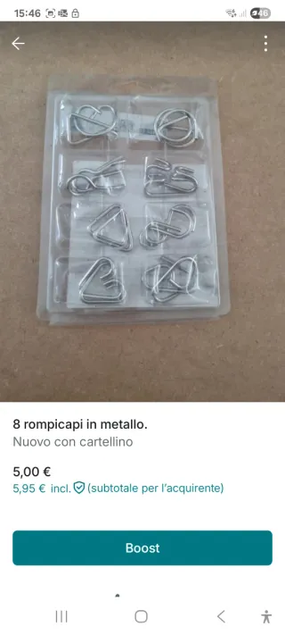 8 Rompicapi in Metallo