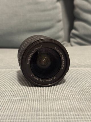 Cámara Nikon D3300 + Objetivo + Funda