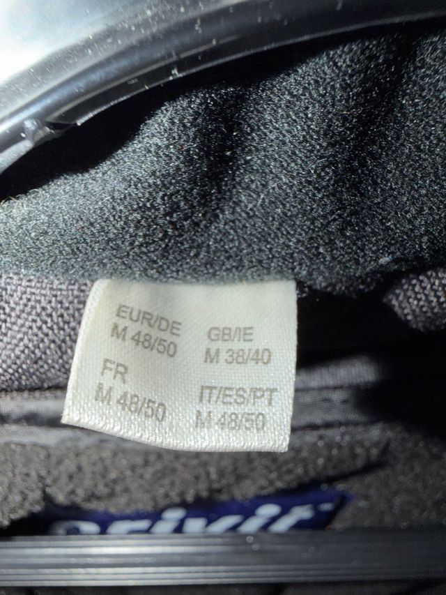 Chaqueta de moto negra