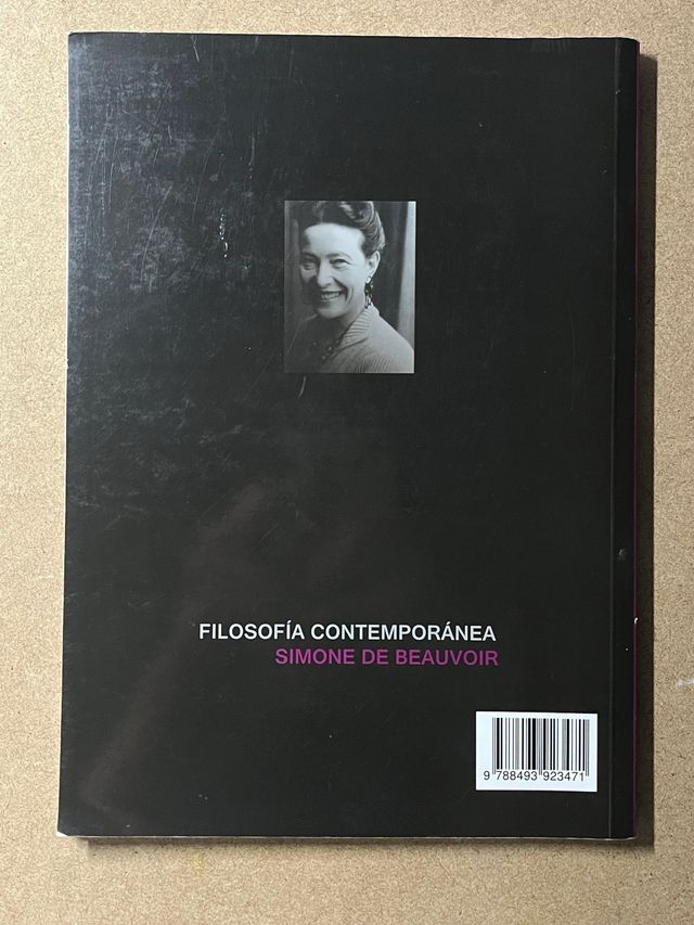 Simone De Beauvoir : El segundo sexo.