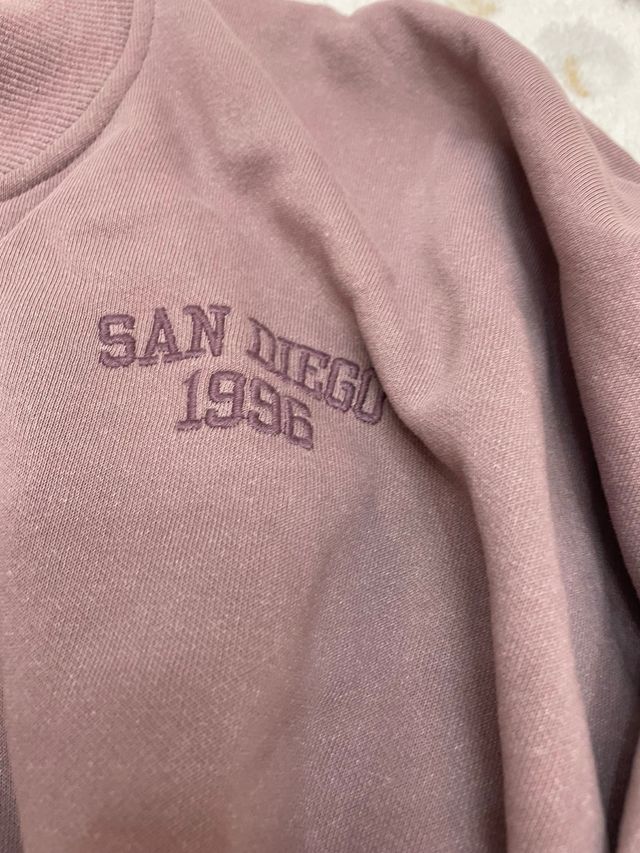 Casaco de Moletom Rosa San Diego 1995.