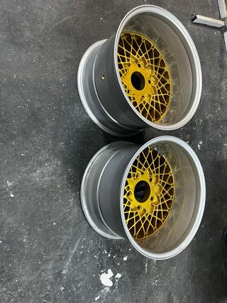 2 Llantas BBS Porsche E50 5x130 15x9