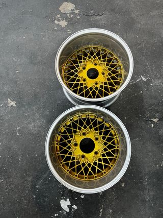 2 Llantas BBS Porsche E50 5x130 15x9