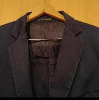 Traje Zara Hombre Negro