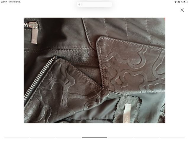 Chaqueta de piel Tous Talla L