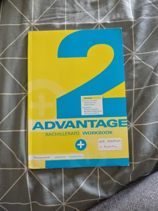 Advantage 2 Bachillerato Workbook sin uso, nuevo