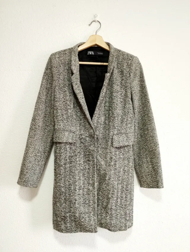 Abrigo largo Zara mujer