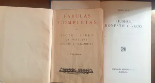 2 libros vintage 