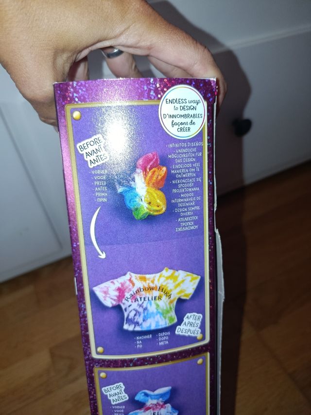 Muñeca Rainbow High Watercolor sin estrenar