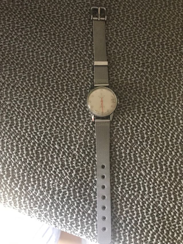 Reloj Cauny Cadete Acero Inoxidable segundero cent