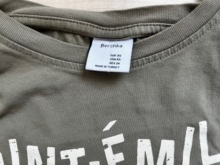 Camiseta Bershka Saint-Émilion Talla S
