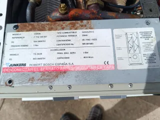 Caldera Junkers CGA25 Gasoil