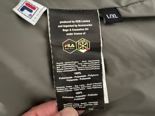 Piumino Fila uomo verde