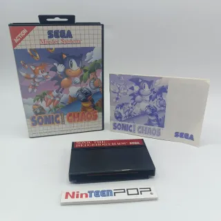 Sonic The Hedgehog Chaos Sega Master System