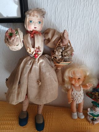Lote de muñecas antiguas