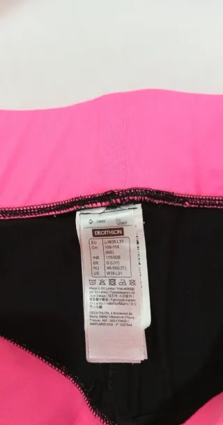 Leggings negros Decathlon 