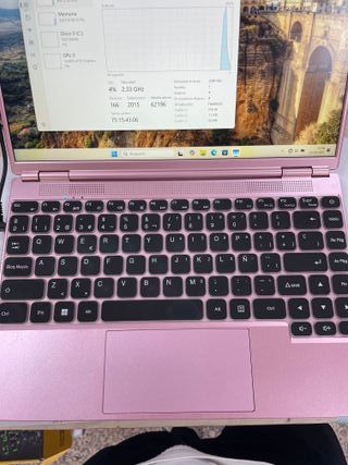 Portátil Rosa Intel Celeron 8GB RAM 256GB SSD TC33