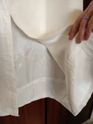 Vestido de Novia Seda Largo