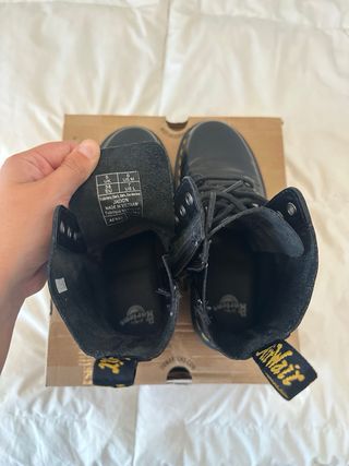 Botas Dr. Martens Jadon Negras Talla 38