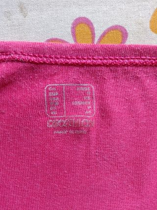 Camiseta deportiva Decathlon rosa T/S