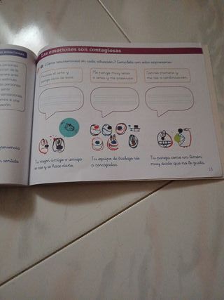 Libro mi bloc de las emociones 2 primaria