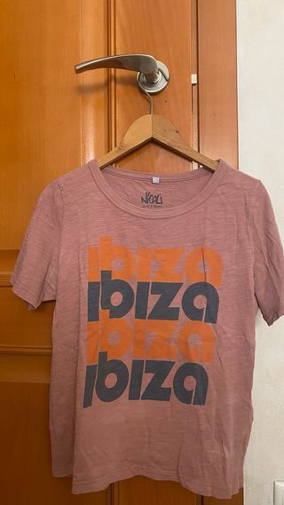 Camiseta Nicoli Ibiza Rosa
