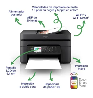 Impresora Epson Multifunción Negra