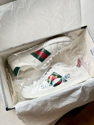 Zapatillas Gucci Blancas Talla 42.5