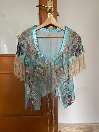 Traje de Fallera azul 