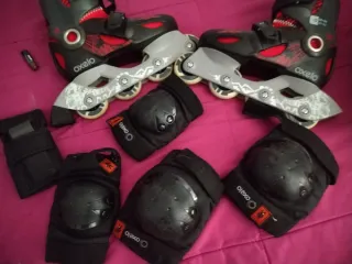 Patinetes Oxelo con protecciones