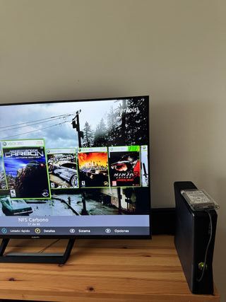 Xbox 360 Slim 250GB+500GB + Juegos