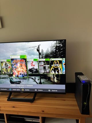 Xbox 360 Slim 250GB+500GB + Juegos