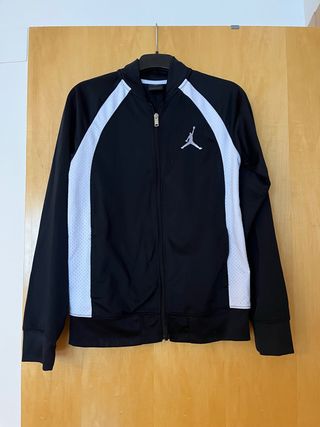 Chaqueta Jordan Niño Negra y Blanca