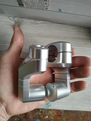 Alzas Manillar Moto Trail Aluminio