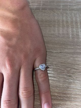 Anillo Corazón Plata