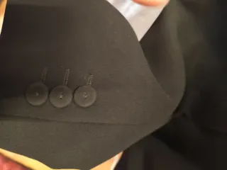 Chaqueta Zara Woman Negra Talla S