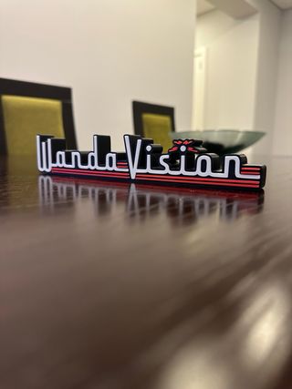 Logotipo 3D WandaVision