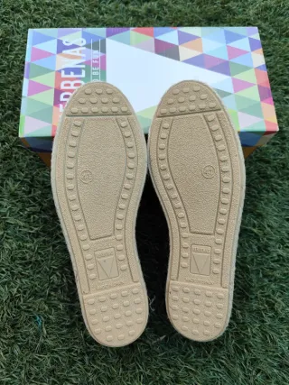 Alpargatas Verbenas Ante Rosa Palo