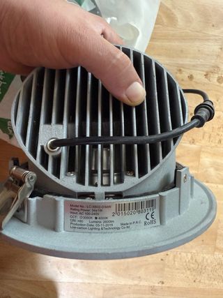 Faretti LED da incasso di grandi dimensioni